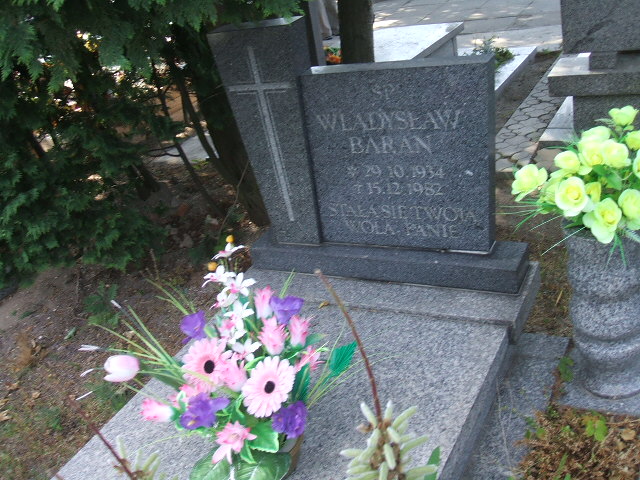 Grób Władysław Baran