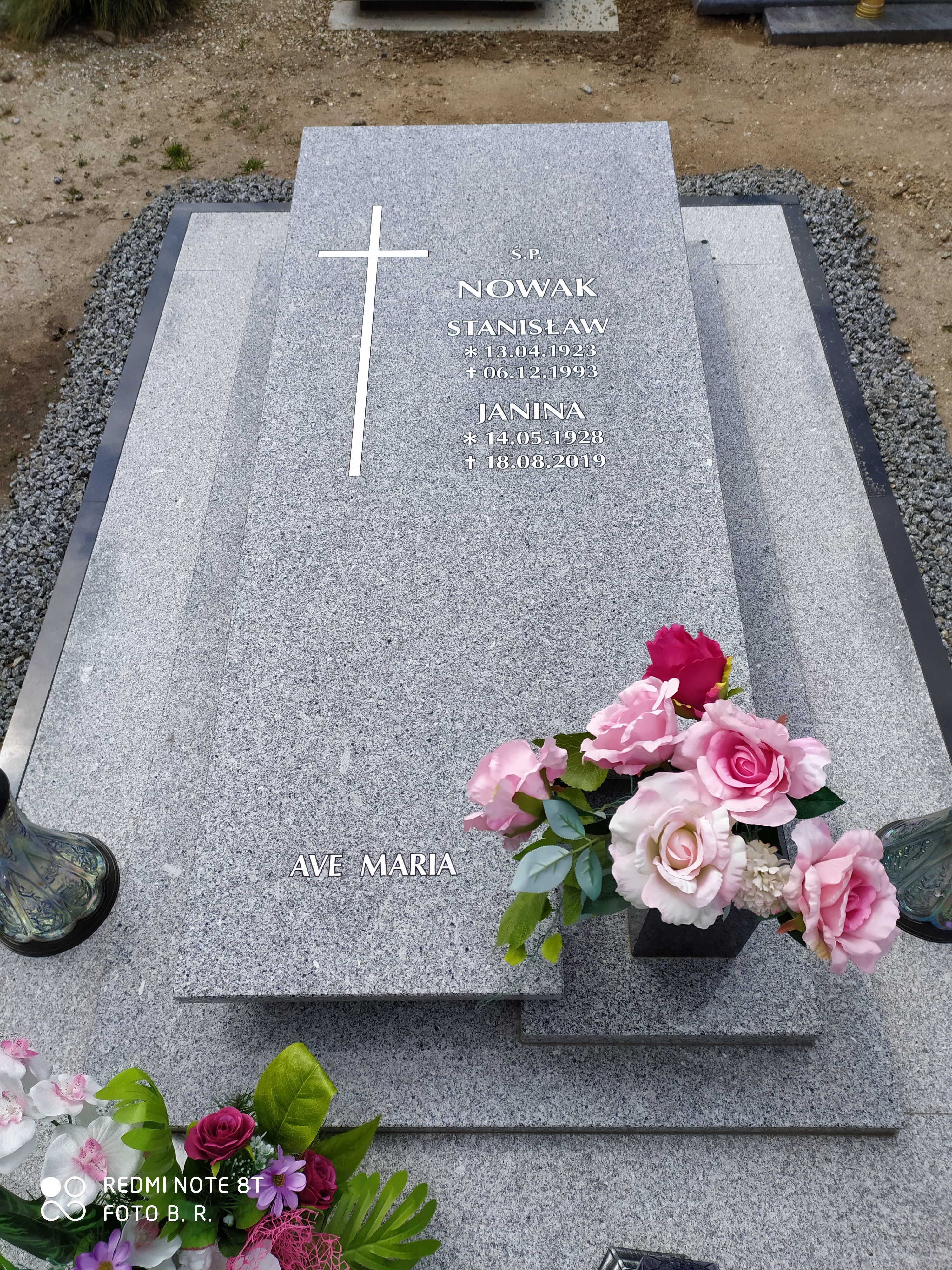 Grób Janina Nowak