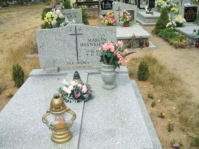 Grób Marian Hrynkiewicz
